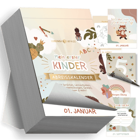 Abreißkalender für Kinder – 365 Tage Spiel, Spaß & Lernen - Jahresunabhängig