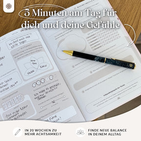5 Minuten Achtsamkeitstagebuch