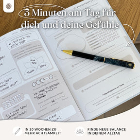 5 Minuten Achtsamkeitstagebuch