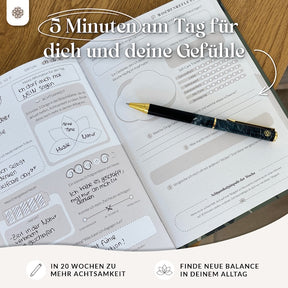 5 Minuten Achtsamkeitstagebuch