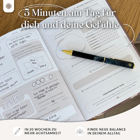 5 Minuten Achtsamkeitstagebuch