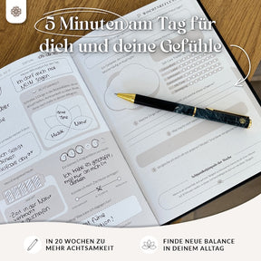5 Minuten Achtsamkeitstagebuch