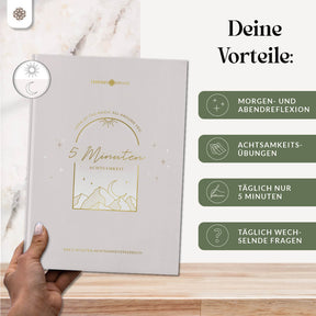 5 Minuten Achtsamkeitstagebuch