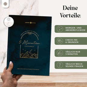 5 Minuten Achtsamkeitstagebuch