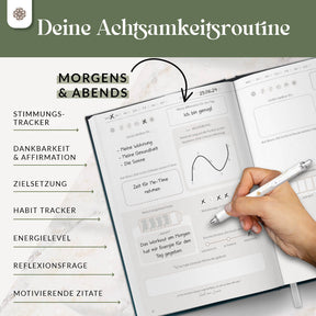5 Minuten Achtsamkeitstagebuch
