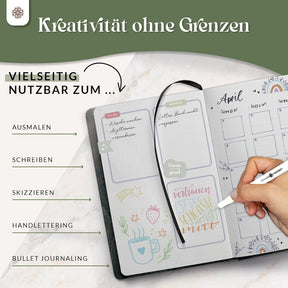 6er Dual Brush Pen Sets - Bunte Pinselstifte