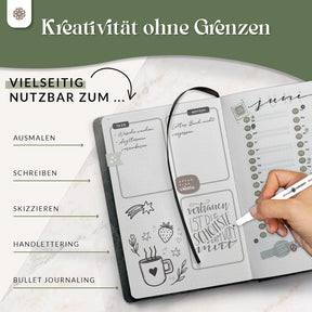 6er Dual Brush Pen Sets - Bunte Pinselstifte