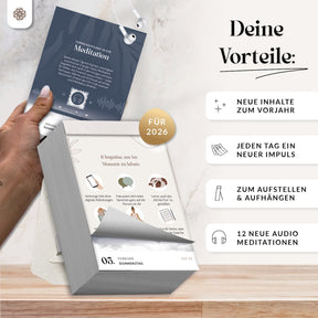 Abreißkalender 2026 - 365 Tage Achtsamkeit