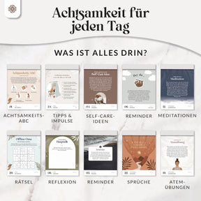 Abreißkalender 2026 - 365 Tage Achtsamkeit