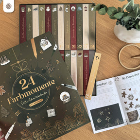 Kreativer Adventskalender mit 24 Stiften