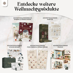 Kreativer Adventskalender mit 24 Stiften