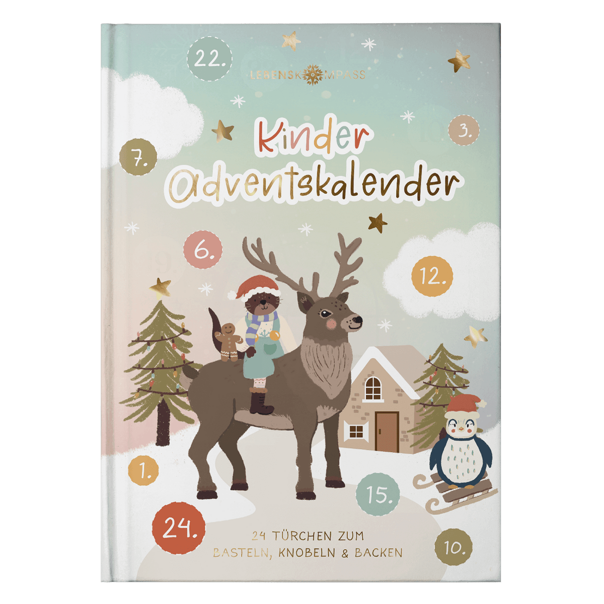 Adventskalenderbuch für Kinder - 24 Türchen