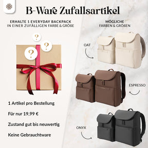2. Chance - Everyday Bag & Backpack - B-Ware mit Ecken & Kanten