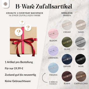 2. Chance - Everyday Bag & Backpack - B-Ware mit Ecken & Kanten