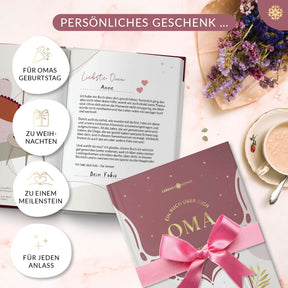 Ein Buch über Dich "Oma & Opa" - Zum Ausfüllen und Verschenken