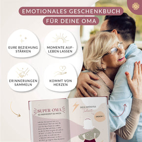 Ein Buch über Dich "Oma & Opa" - Zum Ausfüllen und Verschenken