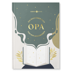 Ein Buch über Dich "Oma & Opa" - Zum Ausfüllen und Verschenken