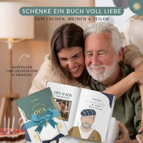 Ein Buch über Dich "Oma & Opa" - Zum Ausfüllen und Verschenken