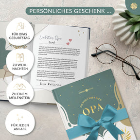 Ein Buch über Dich "Oma & Opa" - Zum Ausfüllen und Verschenken