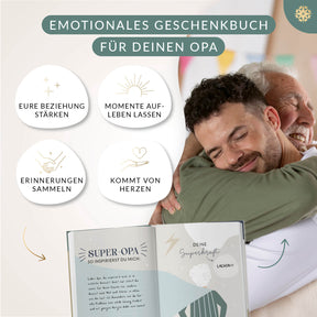 Ein Buch über Dich "Oma & Opa" - Zum Ausfüllen und Verschenken