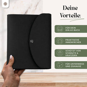 PU Buchcover für DIN A4 & A5 Bücher