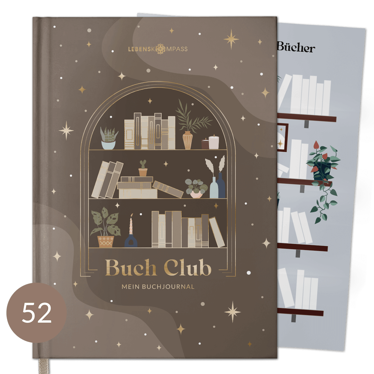 #stil_52 Bücher - WALNUT 