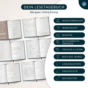 Buchjournal mit Poster