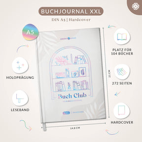 Buchjournal mit Poster