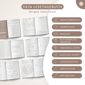 Buchjournal mit Poster