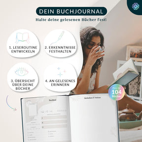 Buchjournal mit Poster