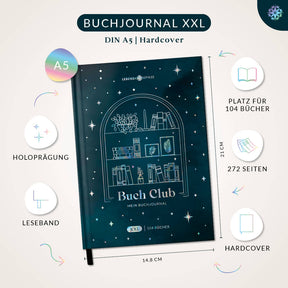 Buchjournal mit Poster