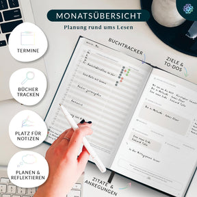 Buchjournal mit Poster