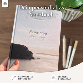 Bullet Journal "SLIM" DIN A5 - Notizbuch mit Punktraster
