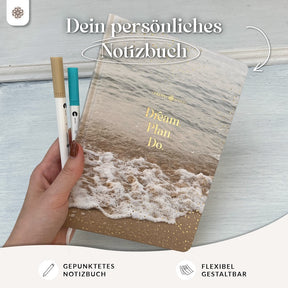 Bullet Journal "SLIM" DIN A5 - Notizbuch mit Punktraster