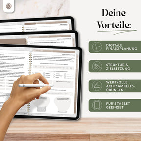 Digitaler Finanzplaner - PDF mit Hyperlinks