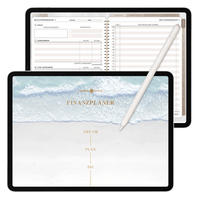 Digitaler Finanzplaner - PDF mit Hyperlinks