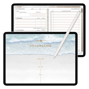 Digitaler Finanzplaner - PDF mit Hyperlinks