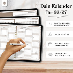 Digitaler Lehrerkalender - PDF mit Hyperlinks