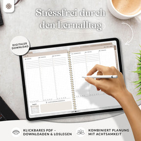 Digitaler Studienplaner - PDF mit Hyperlinks