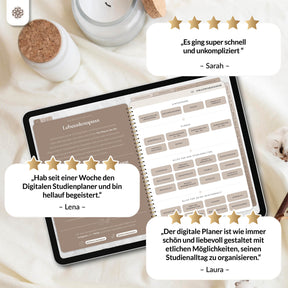 Digitaler Studienplaner - PDF mit Hyperlinks