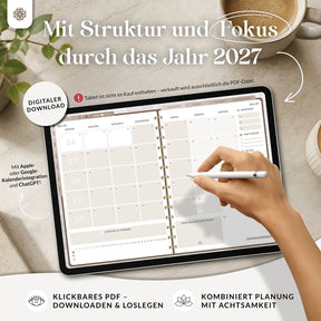 Digitaler Terminplaner - PDF mit Hyperlinks