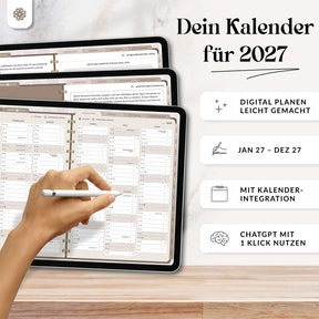 Digitaler Terminplaner - PDF mit Hyperlinks
