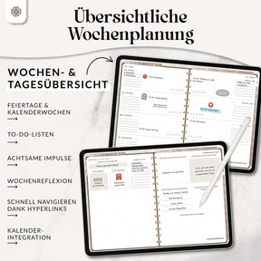 Digitaler Terminplaner - PDF mit Hyperlinks
