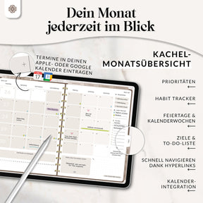 Digitaler Terminplaner - PDF mit Hyperlinks