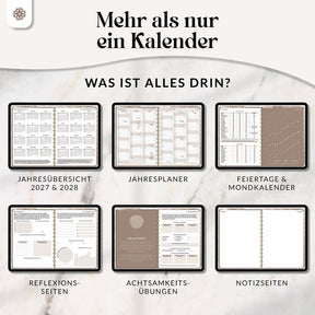 Digitaler Terminplaner - PDF mit Hyperlinks