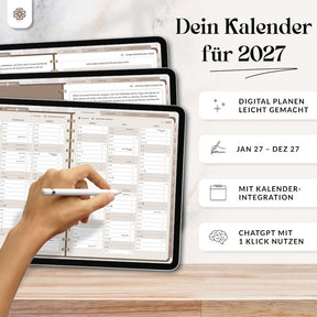 Digitaler Terminplaner - PDF mit Hyperlinks