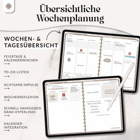 Digitaler Terminplaner - PDF mit Hyperlinks