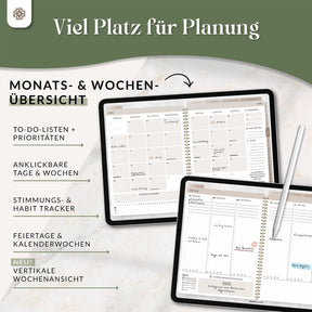 Digitaler Terminplaner - PDF mit Hyperlinks