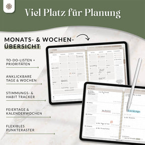 Digitaler Terminplaner - PDF mit Hyperlinks