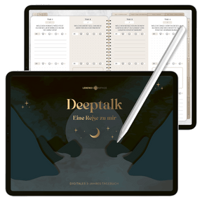 Digitales 3-Jahres-Tagebuch "DEEPTALK" - PDF mit Hyperlinks